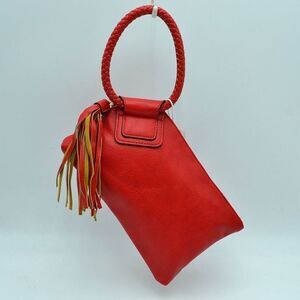 Cute Braided Ring Tassel Handle Wristlet